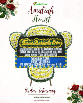 Papan Bunga Duka di Siman